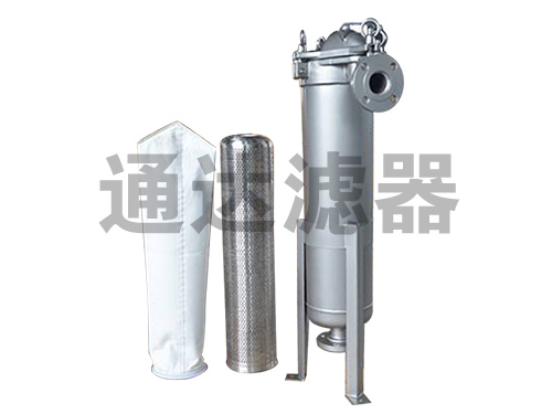 DN200法蘭接口不銹鋼袋式過(guò)濾器