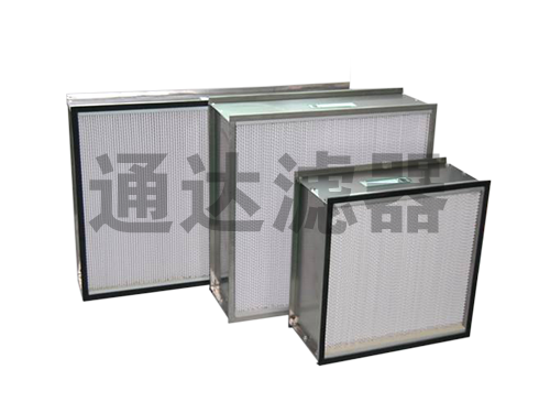 空調(diào)末端送風(fēng)處高效空氣過(guò)濾器