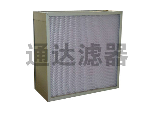 容塵量大鋁合金邊框高效空氣過(guò)濾器